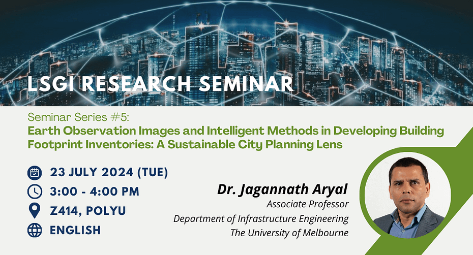 Upcoming Seminar Series #5: Earth Observation Images and Intelligent ...